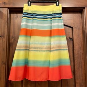 Ted Baker Multicolored Stripped Skirt-size 2